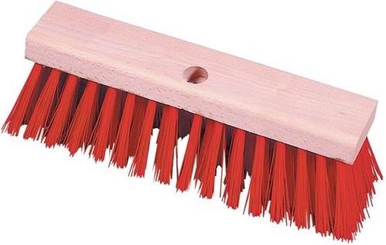 Bezem Euro Stal Premium - 42 cm - pvc - rood | bol.com