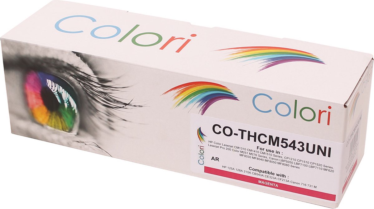 Colori huismerk toner geschikt voor Canon 716 magenta voor I-Sensys LBP-5050 LBP-5050n MF-8030 MF-8030c MF-8030cn MF-8040 MF-8040c MF-8040cn MF-8050 MF-8050c MF-8050cn MF-8080cw