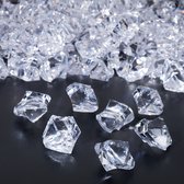 Faux diamants Relaxdays - lot de 180 - faux diamants - forme de glaçon - cristaux