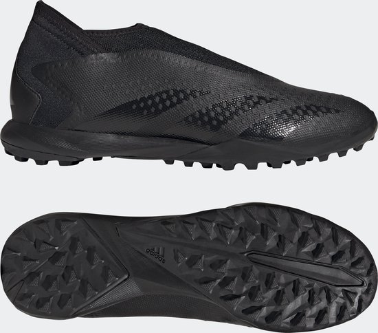 adidas Performance Predator Accuracy.3 Veterloze Turf Voetbalschoenen - Unisex - Zwart- 45 1/3