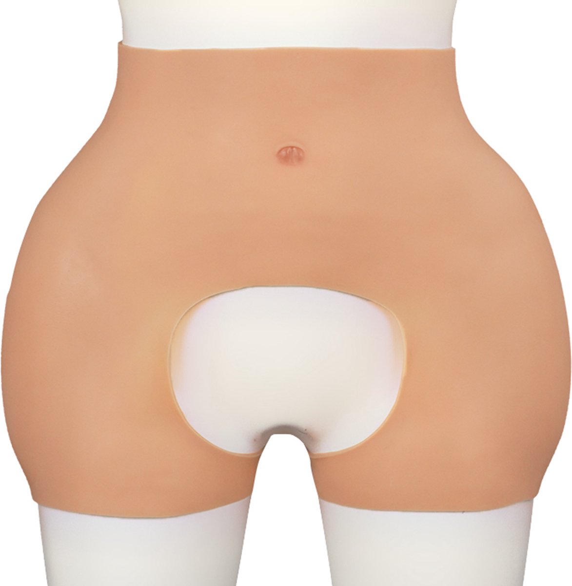 Goedkoopste Bodysuit (kort model) - brede heupen en ronde billen - Crossdresser - Transgender - Mastectomie - Wearable body - kunstvagina - Femboy - Cosplay - vagina - 100 siliconen - Body4Everybody