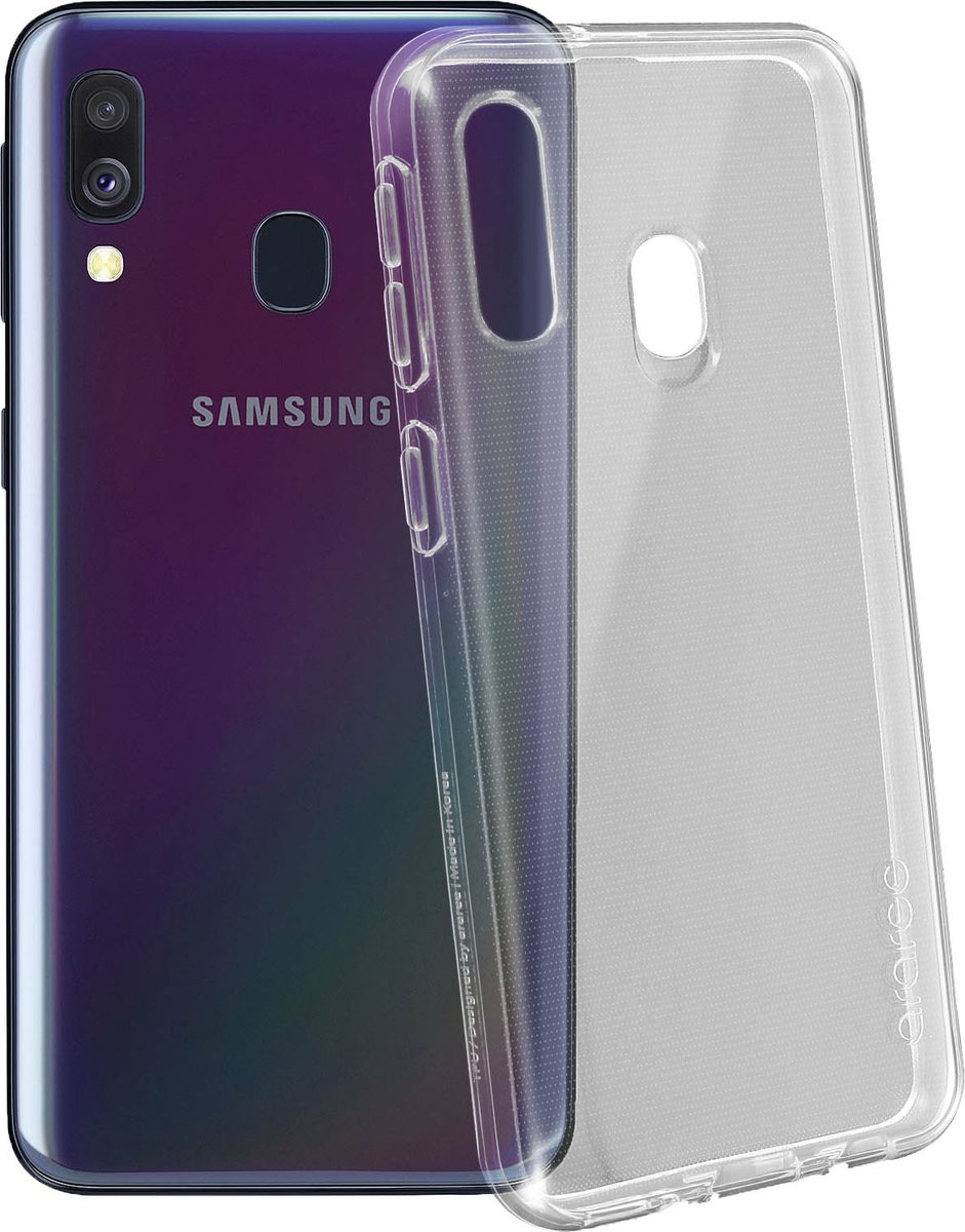 Samsung Galaxy A40 Hoesje Zachte Bescherming Origineel Samsung Transparant