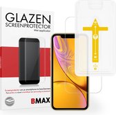 BMAX Screenprotector geschikt voor iPhone XR met applicator - Gehard glas - Tempered glas - Apple screenprotectors - Telefoonglaasje - Beschermglas - Glasplaatje - Screensaver - Screen protector - Glas screenprotectors - Case Friendly