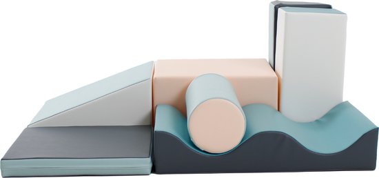 Iglu Foam blokken set - 7 delig - pastelkleuren van Iglu — afbeelding 5
