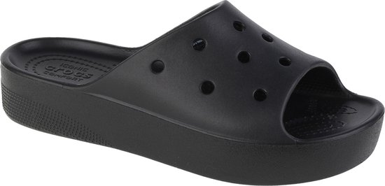 Crocs Classic Platform Slides Zwart EU 38-39 Vrouw