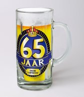 Bierglas - Bierpul - 65 Jaar