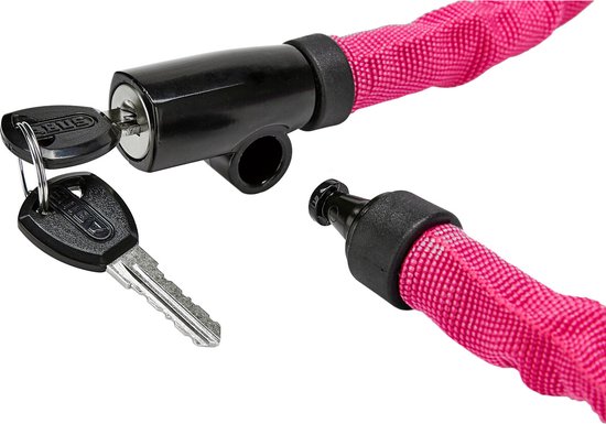 Abus kettingslot Steel-O-Chain 4804K/75 pink - SL724879 van ABUS — afbeelding 2