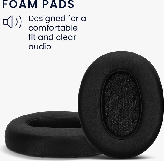 SOULWIT Vervangende oorkussens voor Sony WH-XB910 XB910N Extra basruisonderdrukkende earpads cushions voor Sony WHXB910N Softer Protein lederen oorkussens