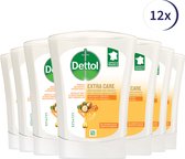 Dettol No-Touch Refill Extra Care Miel & Beurre de Karité 250ML x 12