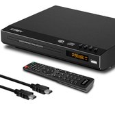 Lecteur DVD Strex Avec HDMI - Full HD 1080P - Télécommande - USB - HDMI/ RCA - Region Free - Zwart