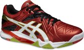 Asics Gel Sensei 6 B502Y-2101, Mannen, Rood, Volleybalschoenen maat: 42 EU