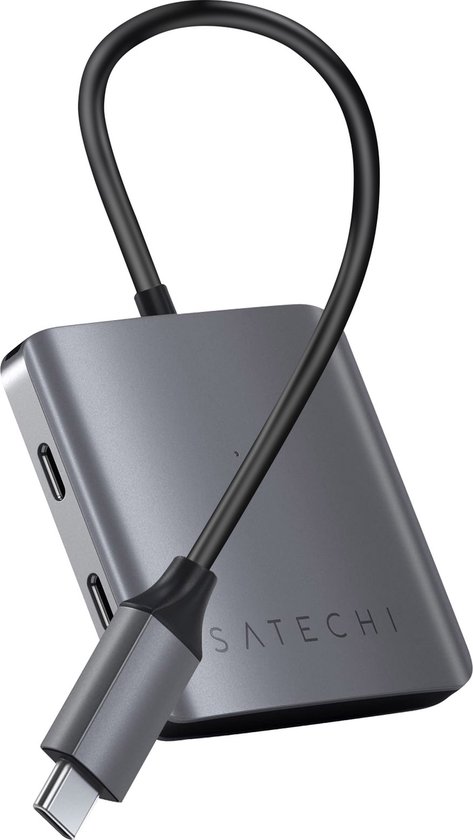 Satechi hub USB-C vers USB-A • Gris Sidéral