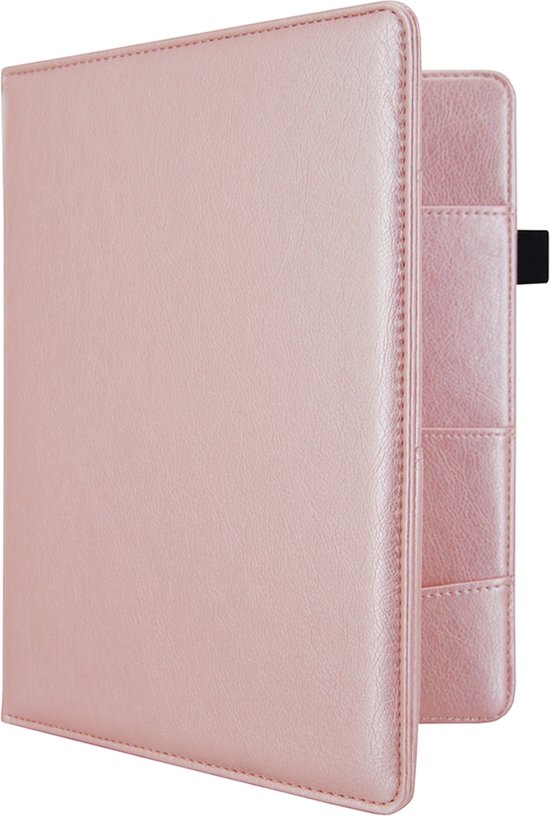 Goodline® - A5 Reispapieren Hoesje / Reisdocumenten Mapje / Organizer - R4 - Rose Goud