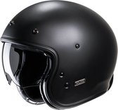 Hjc V31 Flat Black Semi Flat Black Open Face Helmets M - Maat M - Helm