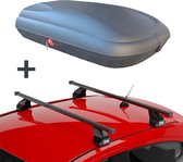 Dakkoffer Artplast 320 Liter + Dakdragers geschikt voor Kia ProCeed (zonder glazen dak) 5 deurs hatchback vanaf 2018