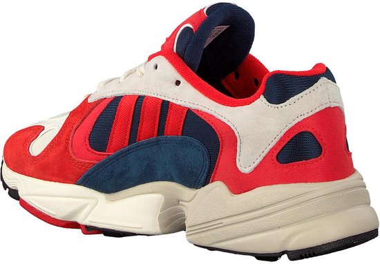 Adidas Dames Sneakers Yung-1 Wmn - Rood - Maat 36⅔ | bol.com