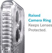 Speck Presidio Perfect Clear Grip coque de protection pour téléphones portables 15,5 cm (6.1") Housse Transparent