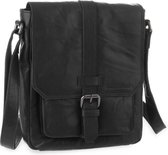A5 Cross Over Bag with tablet pocket - Black