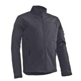 Santino Santo Softshell stretch - Donkergrijs - XXL