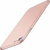 Ultra thin geschikt voor Apple iPhone 7 / 8 case - roze + gratis glazen Screenprotector