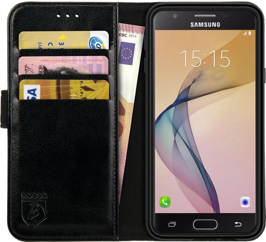 Rosso Element Book Case Wallet Hoesje Geschikt voor Samsung Galaxy J5  (2016) |... | bol.com