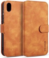 Huawei Y5 2019 Portemonnee Hoesje Bruin