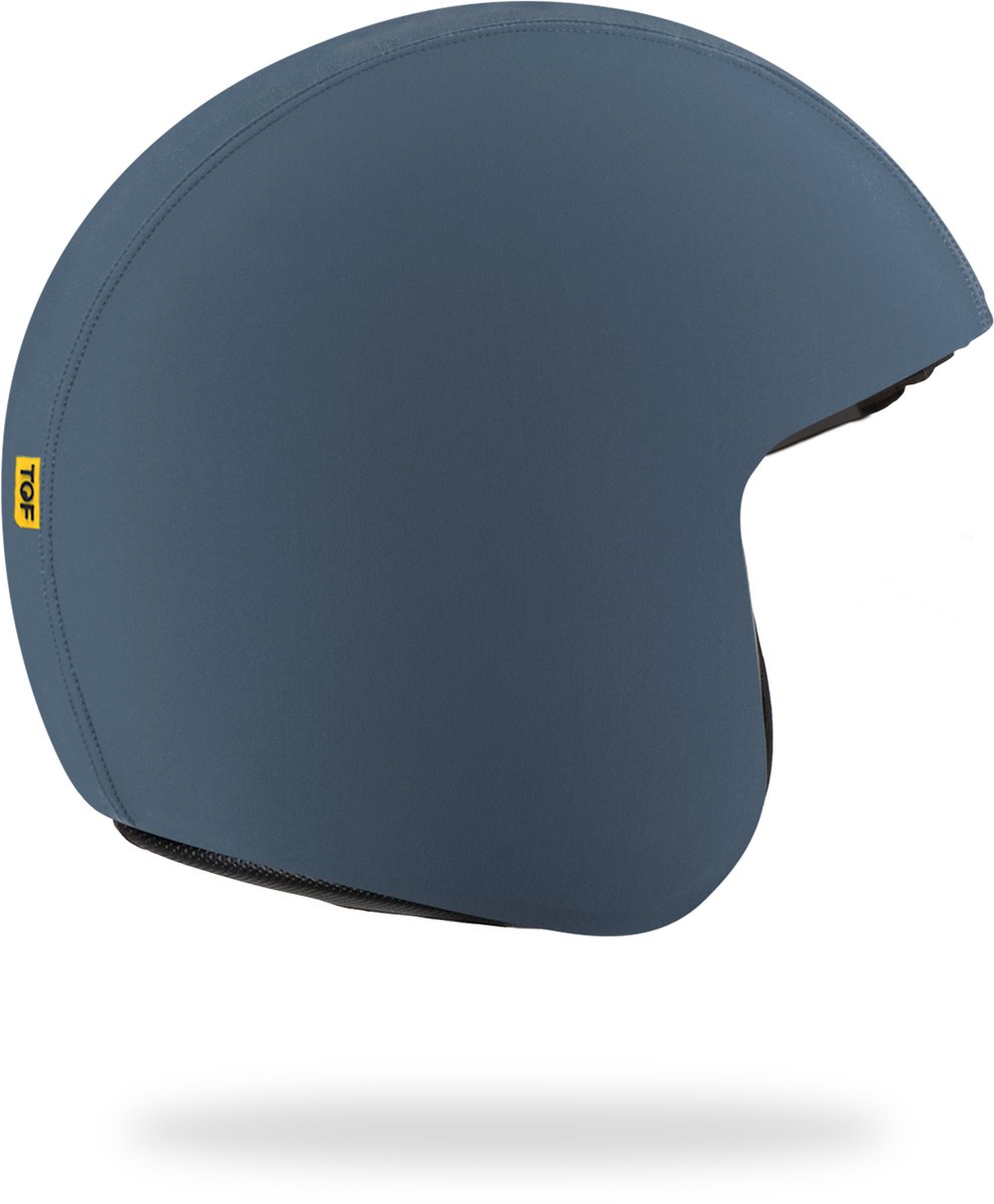 TOF SKIN - Blueberry - losse Skin - LET OP: Past alleen op een TOF BASE HELM (Scooter helm - Brommer helm - Motor helm - Jethelm - Fashionhelm - Retro helm)
