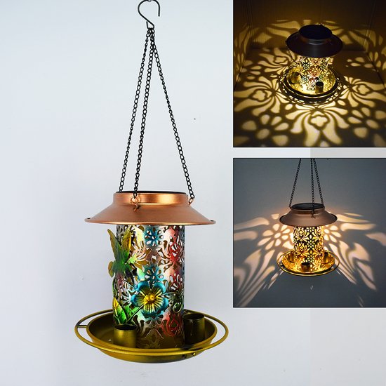 OxyLED Solar Lantern Outdoor Garden Solar Lamp Outdoor Decorative 4 Colours IP44 Waterproof Outdoor Solar Lamp Table Patio Yard Fence Driveway