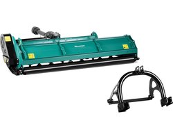 Wiesenfield - klepelmaaier - 2150 werkbreedte - driepuntsophanging (Cat. I/II) - zelfreinigende wals