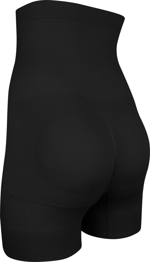 MAGIC Bodyfashion Booty Booster High Short Dames Onderbroek - Black - Maat XL