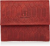 dR Amsterdam Billfold - Python - Red