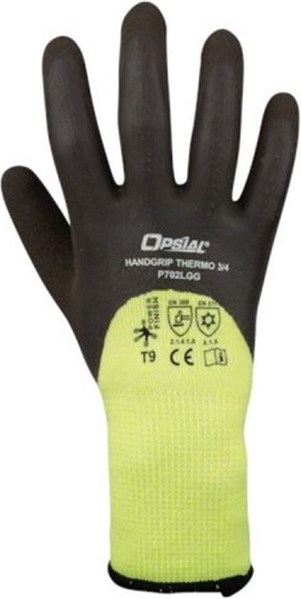 Latex Coating Handschoenen PAVALAN Winterwerkhandschoenen, Thermo-geïsoleerde Werkhandschoenen Beste Waterdichte Handschoenen Buitenhandschoenen Voor Koud Weer