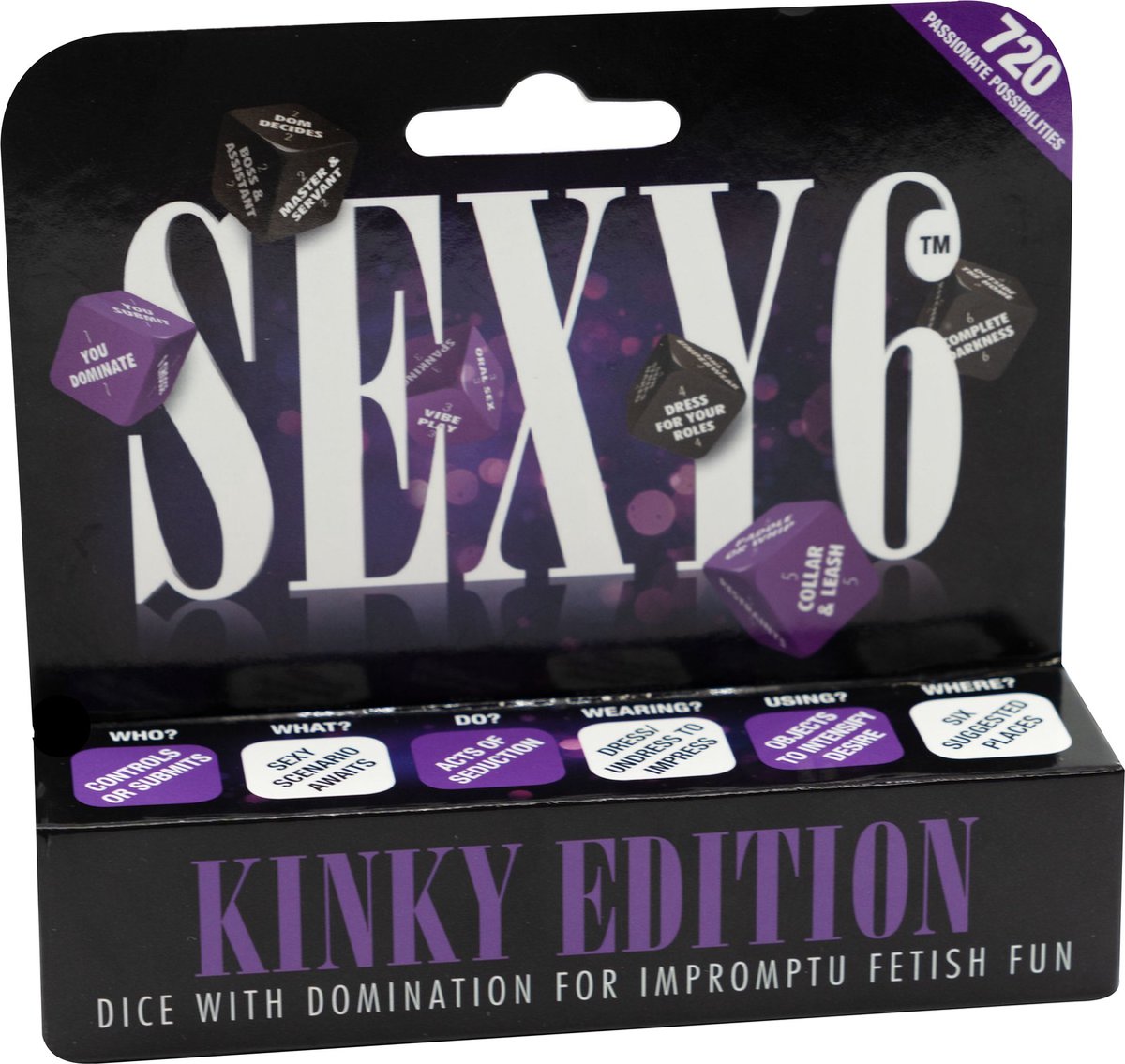Goedkoopste Adult Games Sexy 6 Dice - Sexy Kinky Dobbelstenen multicolor