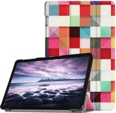 Samsung Galaxy Tab A 10.5 Tri-Fold Book Case Blocks