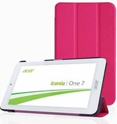 Acer Iconia One 7 B1-770 Tri-Fold Book Case Magenta