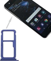Huawei P10 Plus SIM-kaartvak & SIM / Micro SD-kaartlade (blauw)