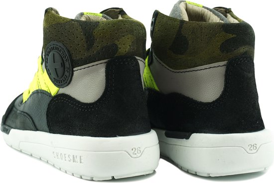 Shoesme RF21W041 Sneaker Runflex Black/Grey
