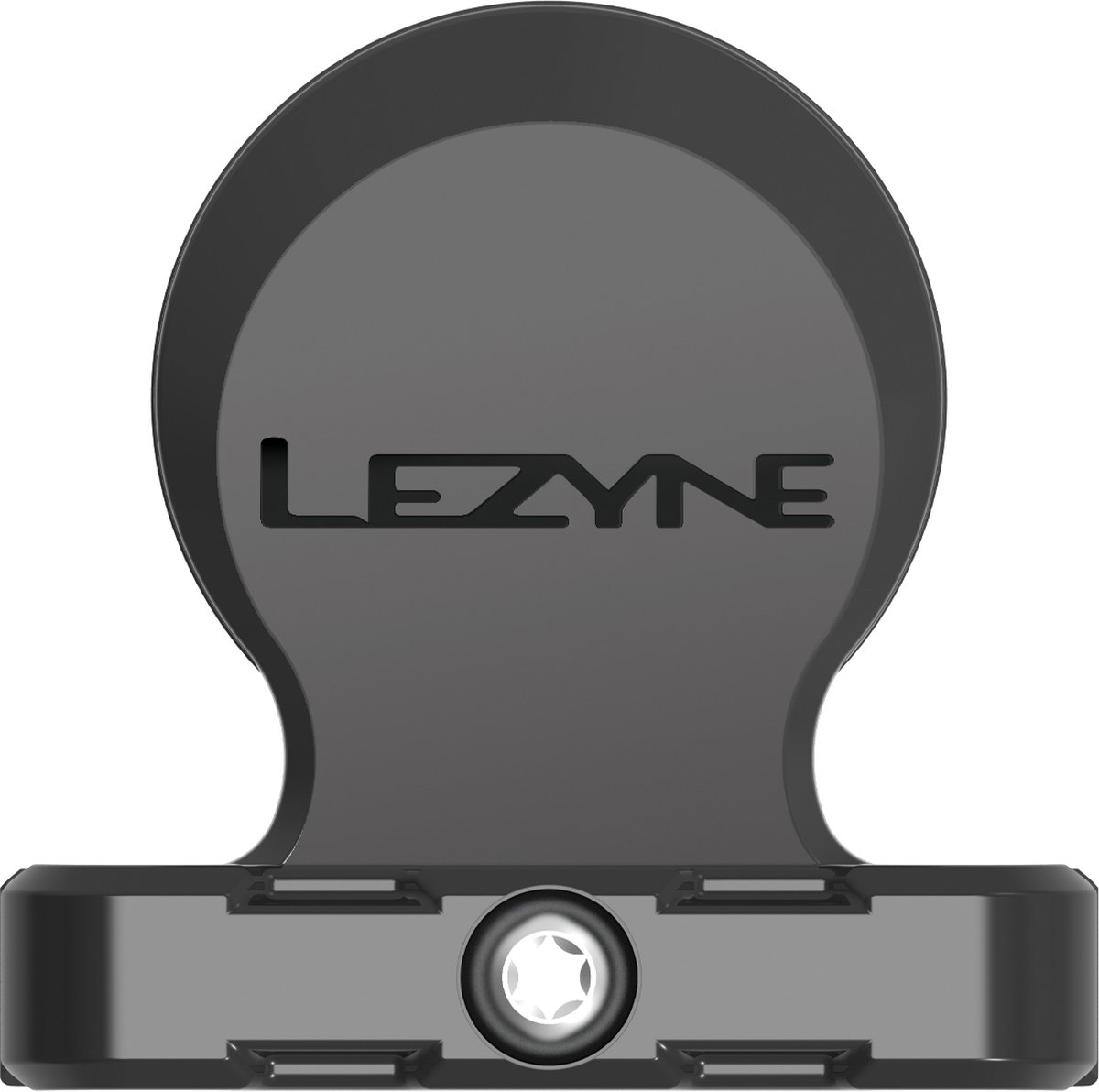 Lezyne Matrix Zadel Tag - Zadelmarkeerder - Geschikt voor Apple Airtag - Zadelmontage - Anti-diefstal - 5.91 x 5.85 x 2.26 cm - Zwart