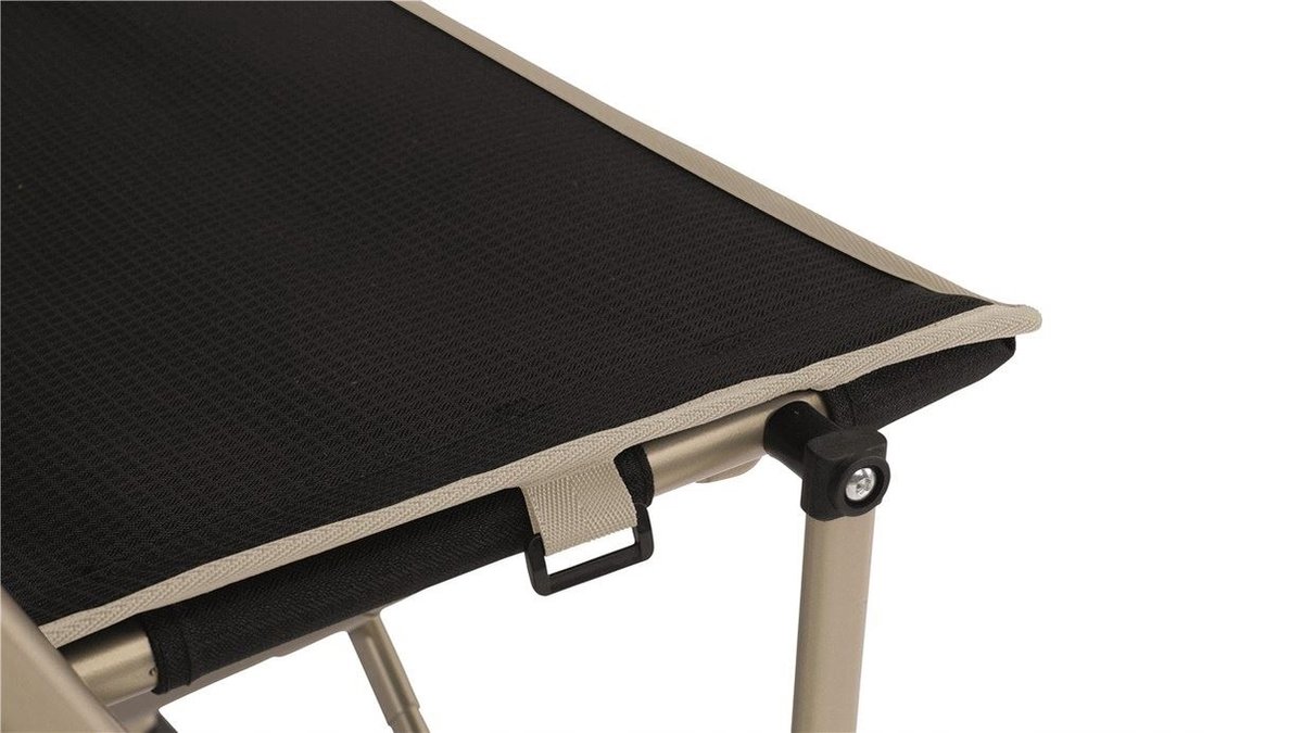 Robens Vanguard Klapstoel - Zwart, Robuust en Comfortabel
