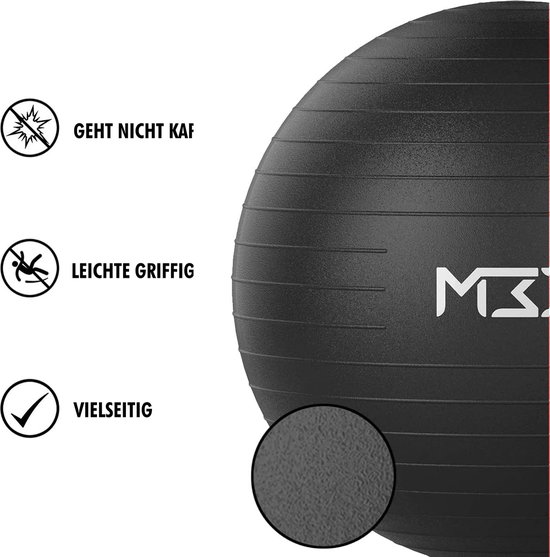 LiveUp Weight ball ballon d'exercice bleu poids 3 kg