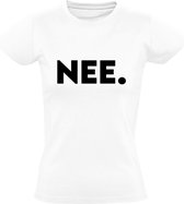Nee Dames T-shirt | no | nope | kortaf