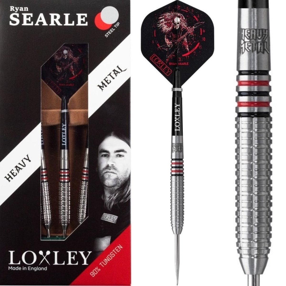 Loxley Ryan Searle 90% - Dartpijlen - 32 Gram | bol