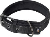 Rukka Pets Form Soft Collar - Brede halsband voor sterke honden - Zacht Gevoerd - Zwart - Maat XS/S/M/L - Small