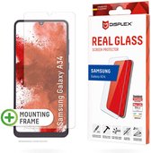 Displex Screenprotector Geschikt voor Samsung Galaxy A34 (5G) - Displex Real Glass 2D