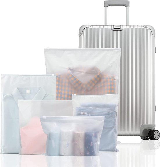 Set de 25 sacs de voyage en plastique à fermeture éclair, sac à fermeture  éclair, sac... | bol