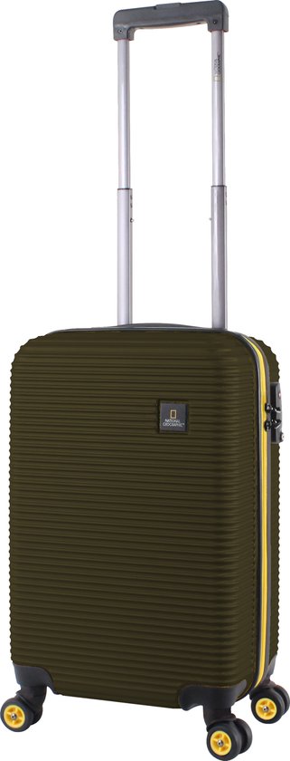 Foto: National geographic harde koffer trolley reiskoffer 54 cm s abroad zwart