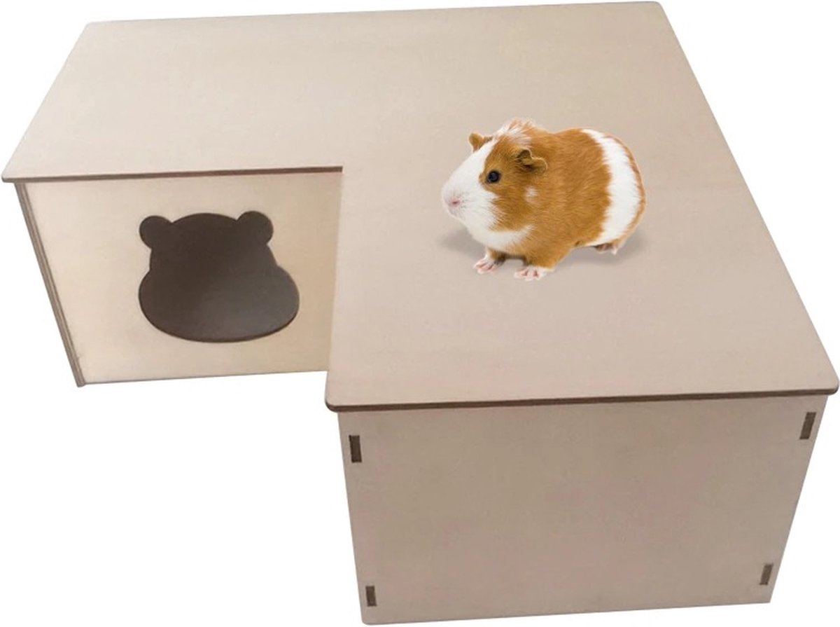 Hamster Huisje Met Dak Geschikt Voor Hamsters Rat Cavia Muis Kleine Huis Voor Kleine Dieren In Kooi