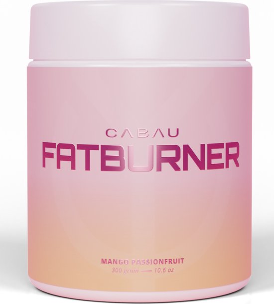 Cabau - Fatburner / Vetverbrander - Mango Passionfruit - Stimuleert vetverbranding - Minder snoepen - Meer energie - 300 gram