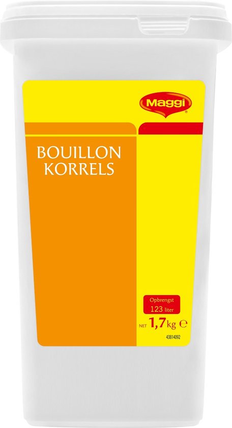 Foto: Maggi bouillon korrels emmer 1 7 kilo