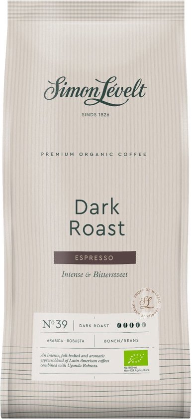 Simon Levelt Koffie Dark Roast Espresso